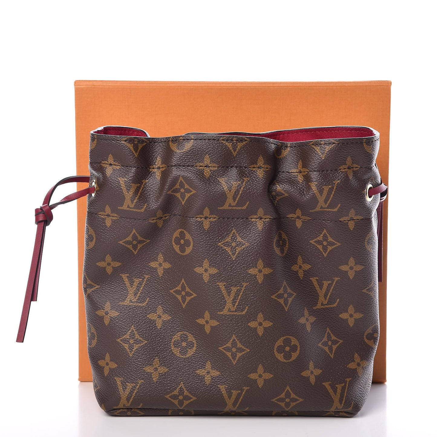 Monogram Pouch Noe Fuchsia