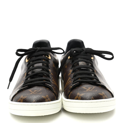 Louis Vuitton Patent Monogram Frontrow Sneakers 38 2 of 8