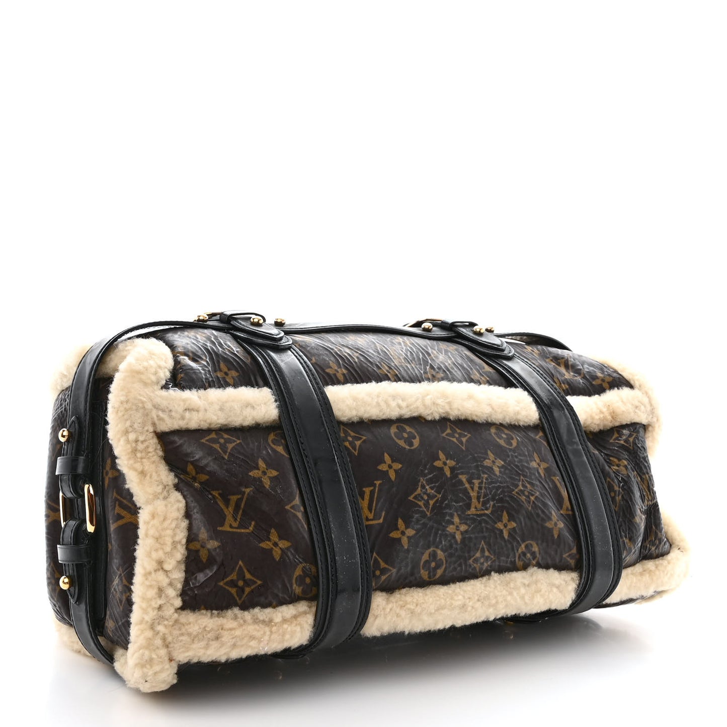 Monogram Shearling Storm Bag