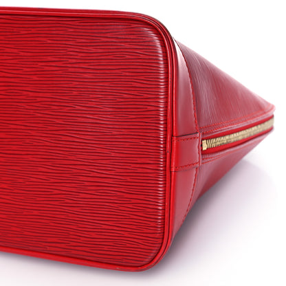 Louis Vuitton Epi Alma PM Castillan Red 8 of 13