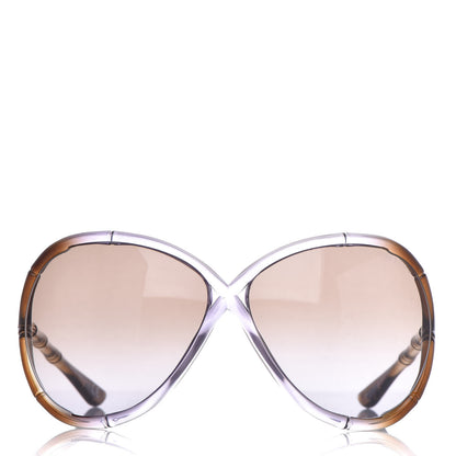 Tom Ford Bamboo Simone Crossover Sunglasses TF74 Brown 3 of 7