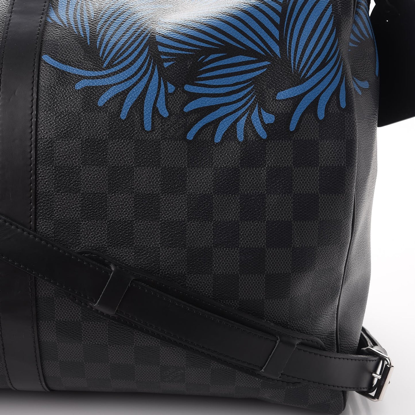 Damier Graphite Rope Keepall 55 Blue