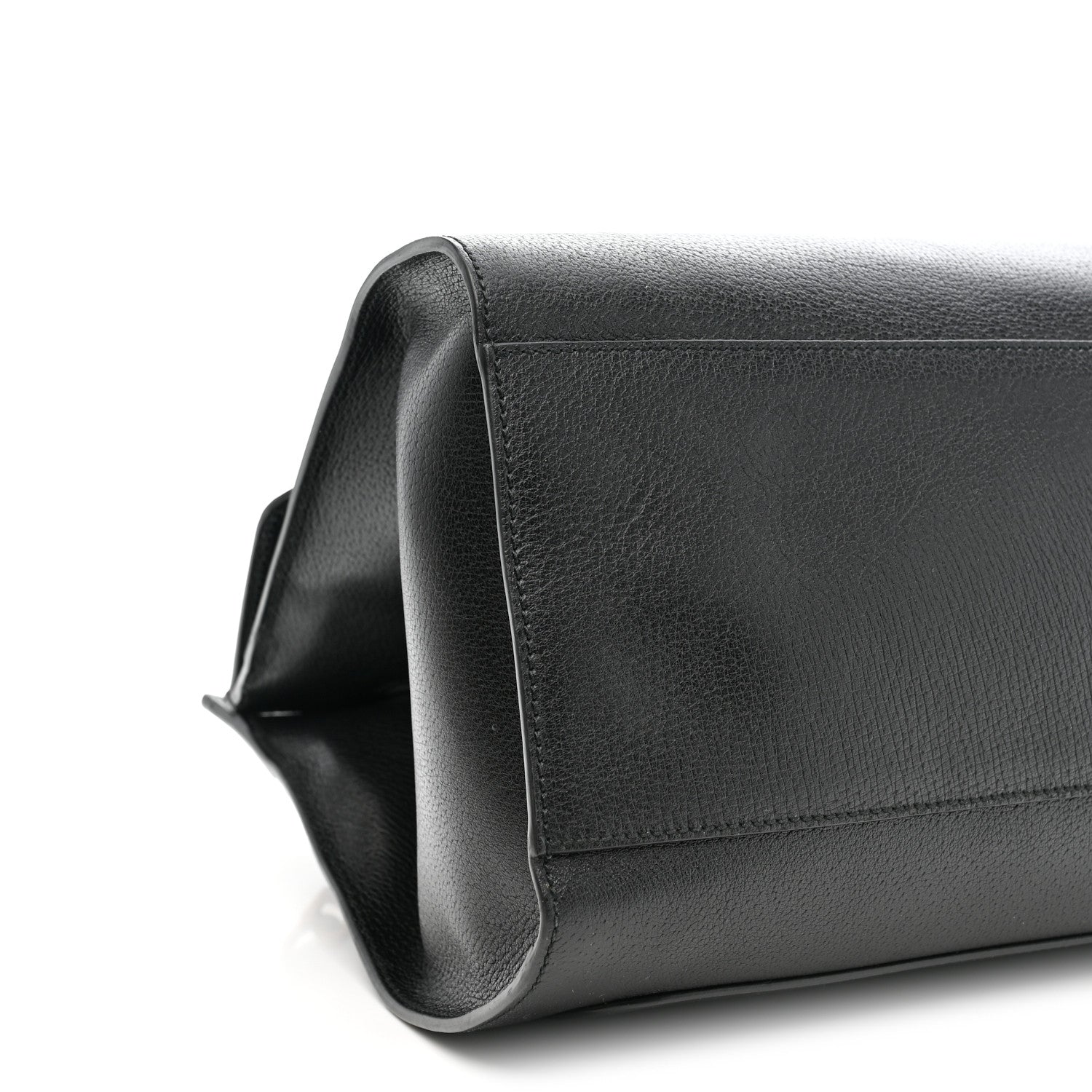 Gucci Grained Calfskin Web Crystal Butterfly Stripe Large Totem Top Handle Bag Black 10 of 11