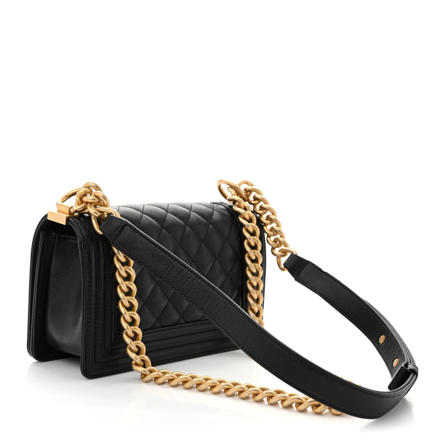 Chanel Caviar Quilted Small Boy Flap Black 3 of 11