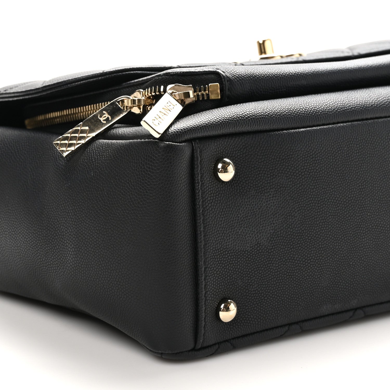 Chanel Caviar Quilted Large Business Affinity Flap Black 9 of 11