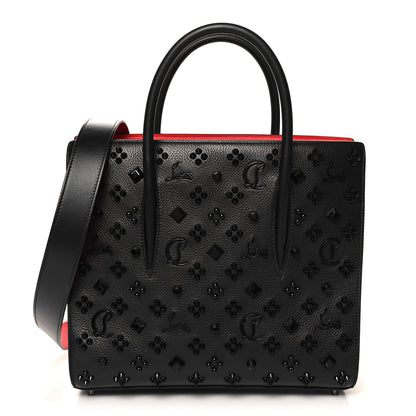 Christian Louboutin Calfskin Spikes Loubinthesky Medium Paloma Black 1 of 10