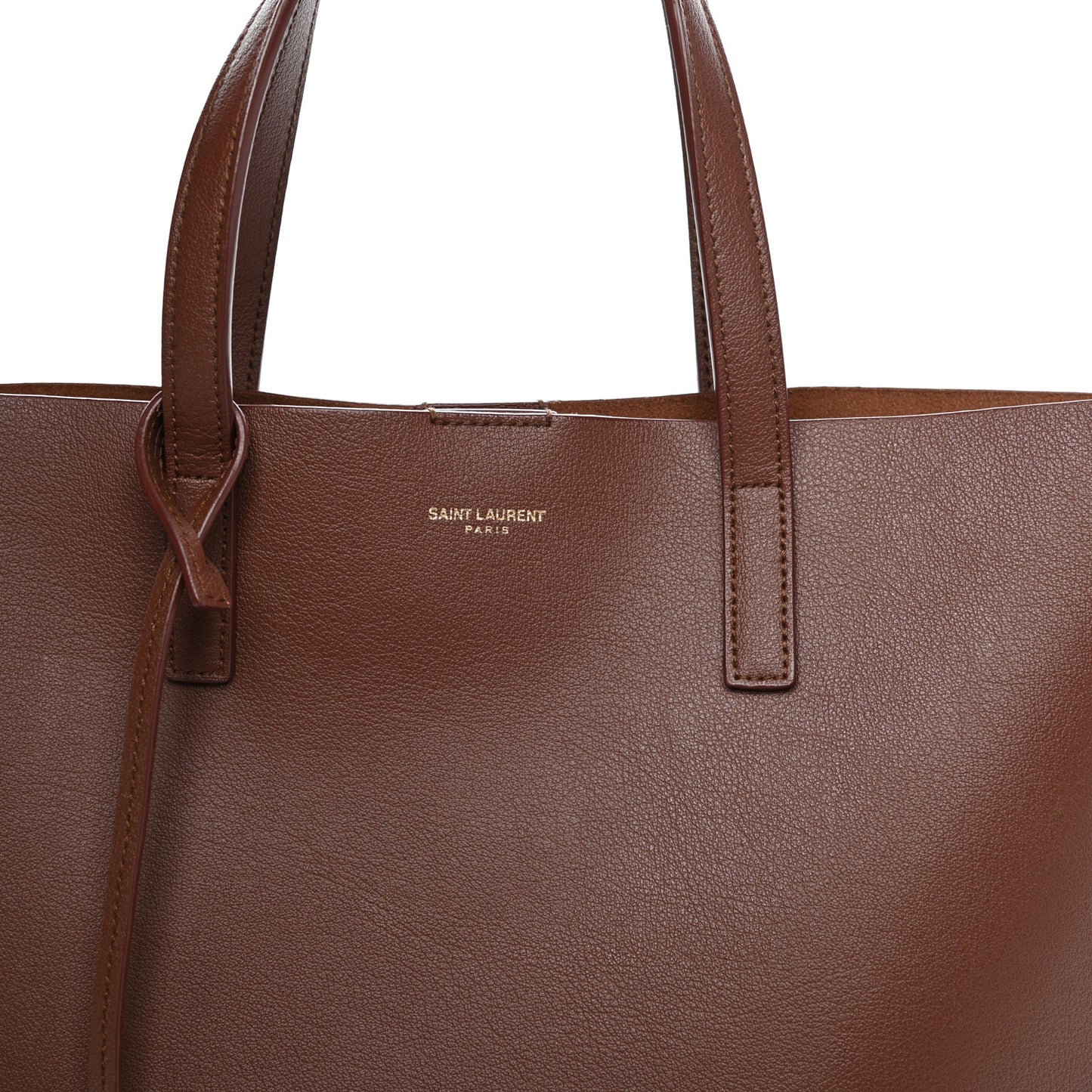 Calfskin Toy Shopping Tote Old Brandy