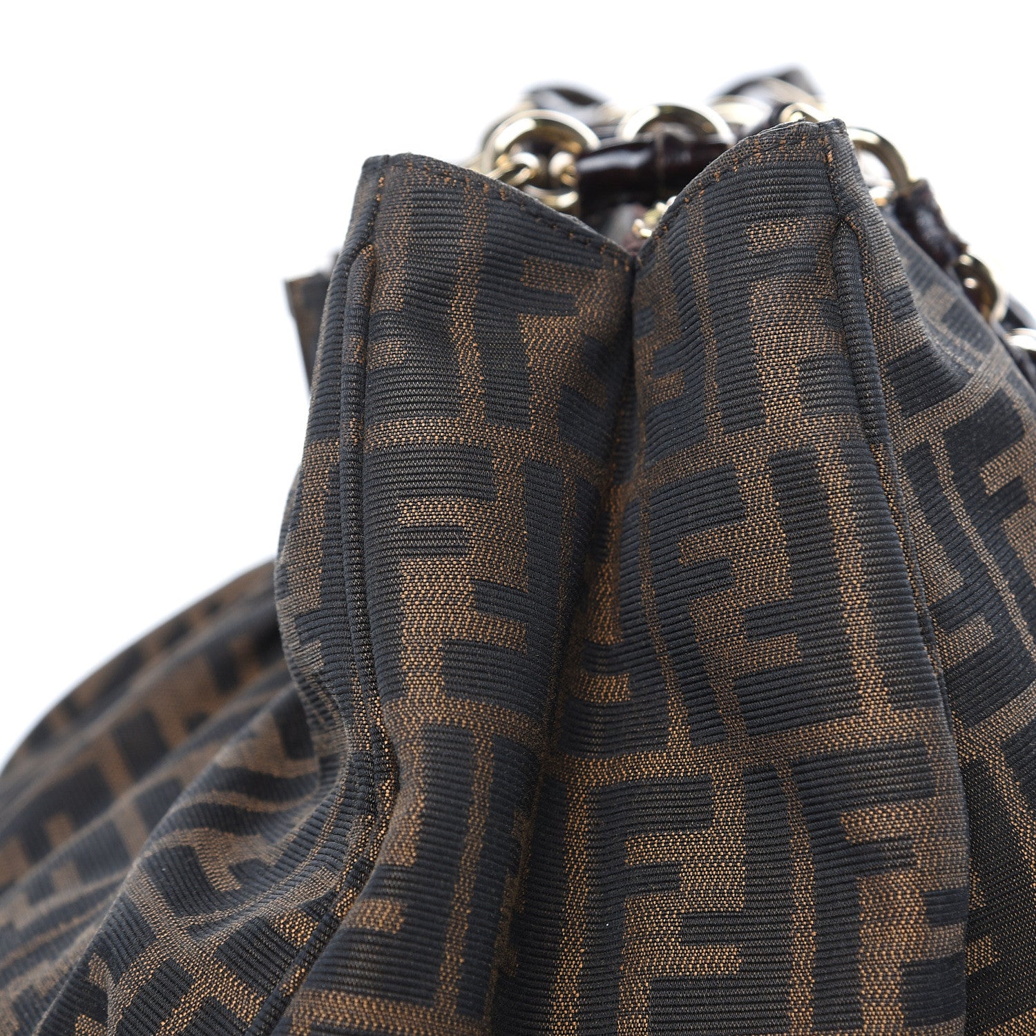 Fendi Zucca Mia Tote Tobacco 16 of 19