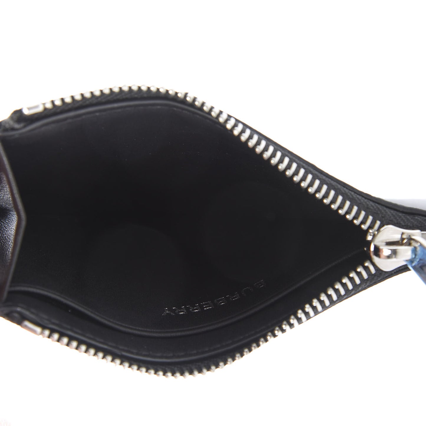 London Check Alwyn Card Case Dark Charcoal