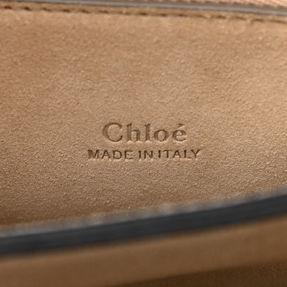 Chloe Suede Wonder Woman Patchwork Medium Faye Shoulder Bag Black 6 of 12