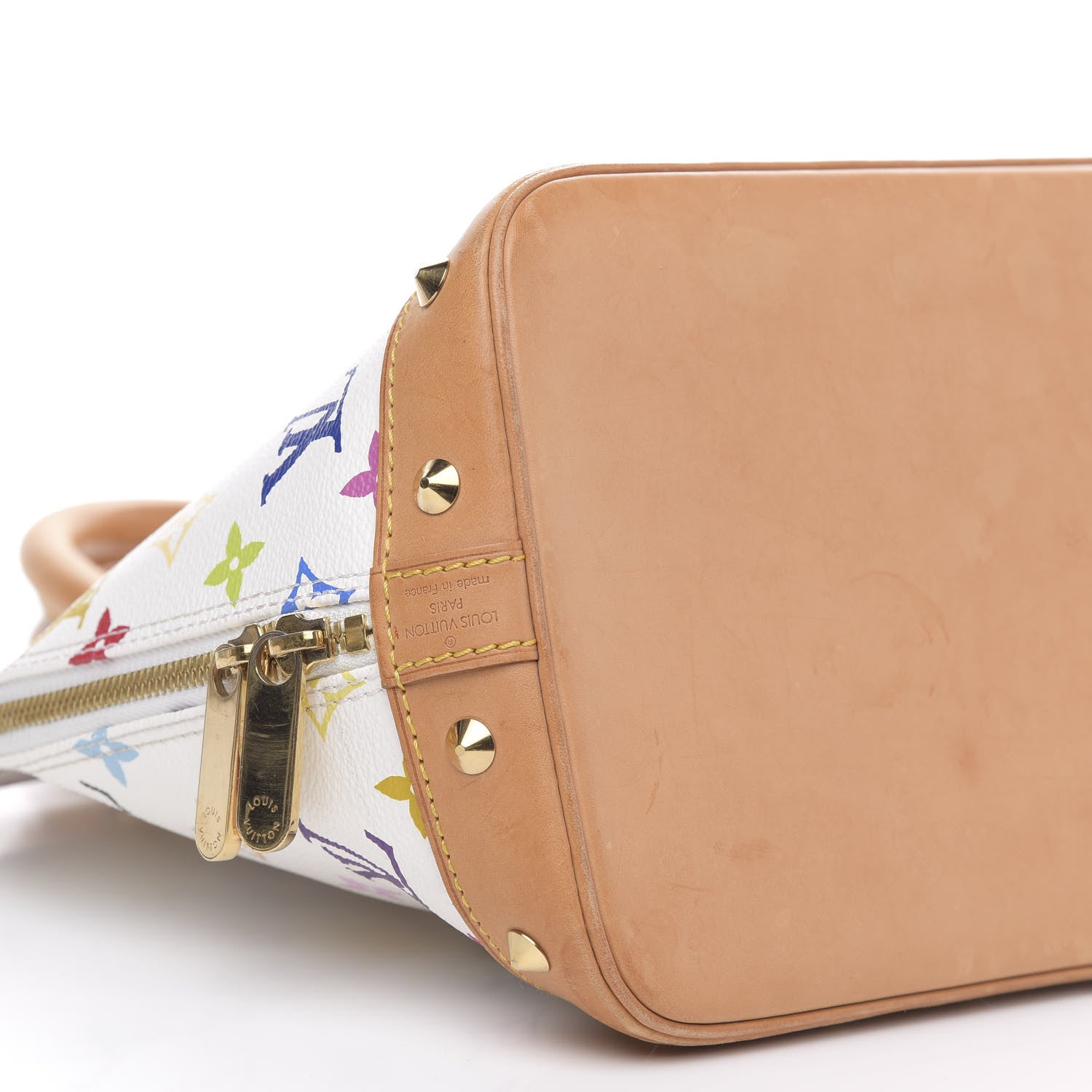 Louis Vuitton Monogram Multicolor Alma White 7 of 15