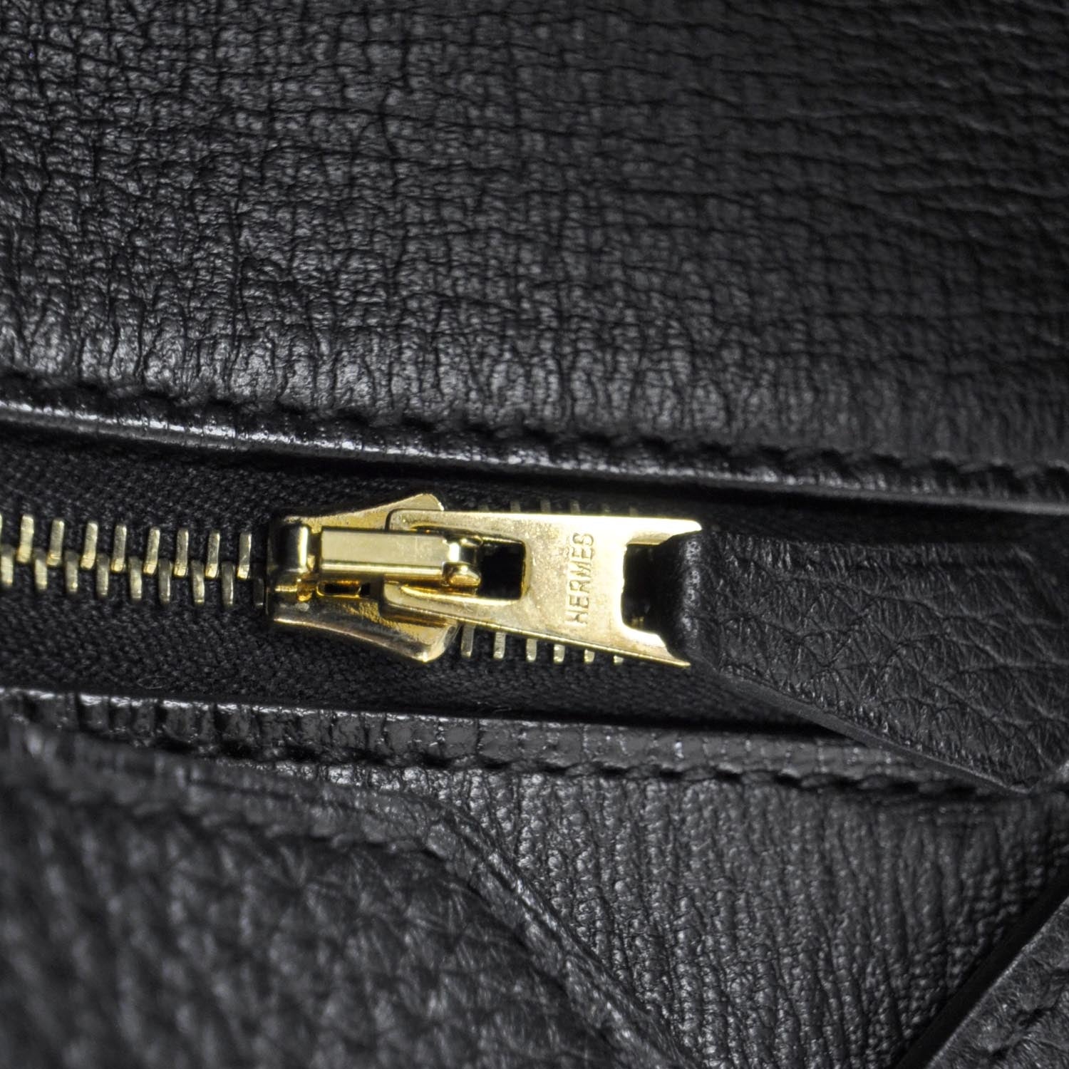 Hermes Taurillon Clemence Birkin 40 Black 9 of 10