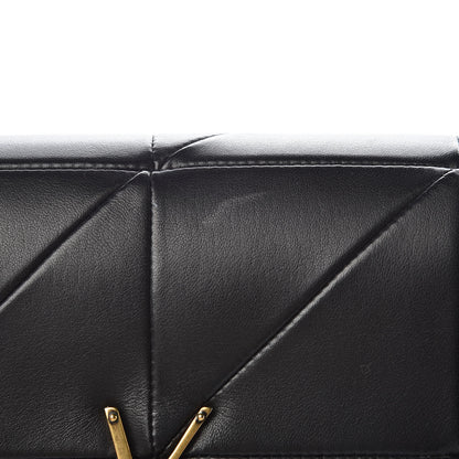 Saint Laurent Lambskin Patchwork Monogram Medium Jamie Black 10 of 14