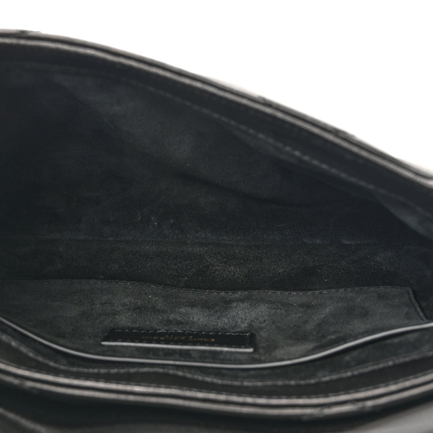 Lambskin Quilted Le 57 Diamond Shoulder Bag Black