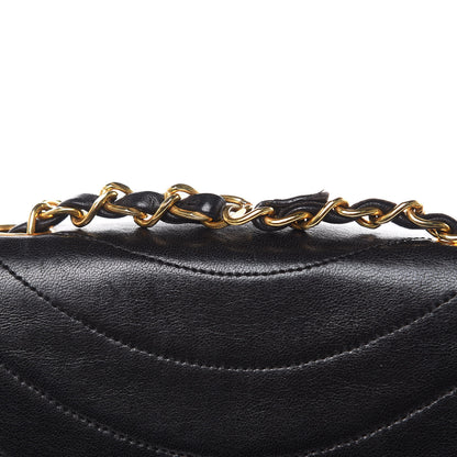 Chanel Lambskin Ribbon Quilted Small Single Flap Black 11 of 16