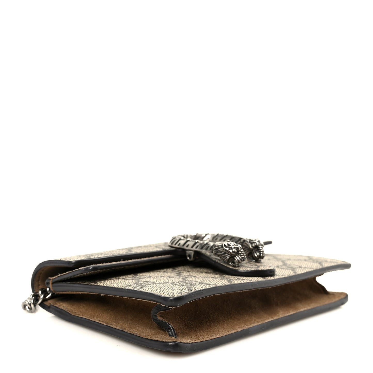 GG Supreme Monogram Super Mini Dionysus Shoulder Bag Taupe