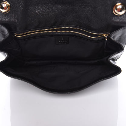 Gucci Calfskin Blondie Shoulder Flap Black 6 of 10