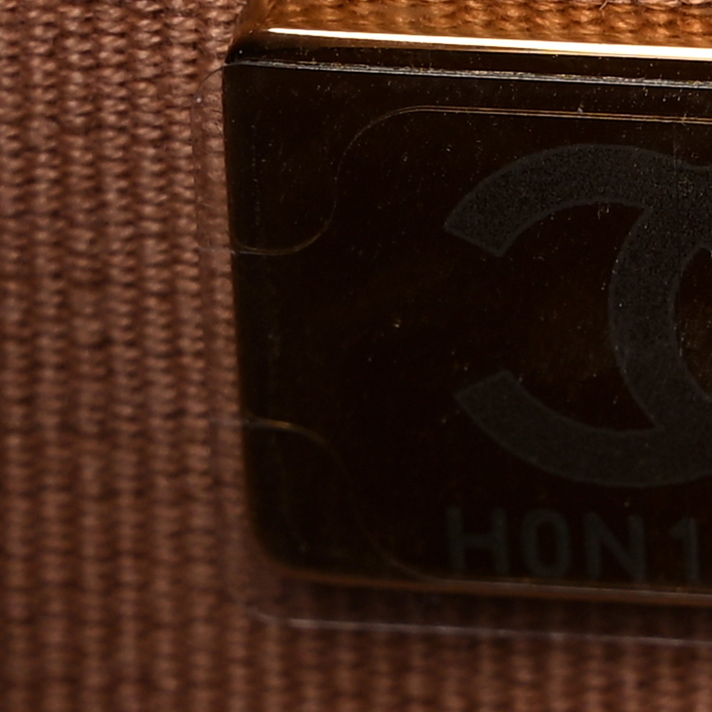 Lambskin Quilted Chanel 19 Wallet On Chain WOC Brown