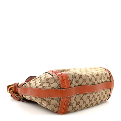 Gucci Monogram Medium GG Running Hobo Orange 4 of 10