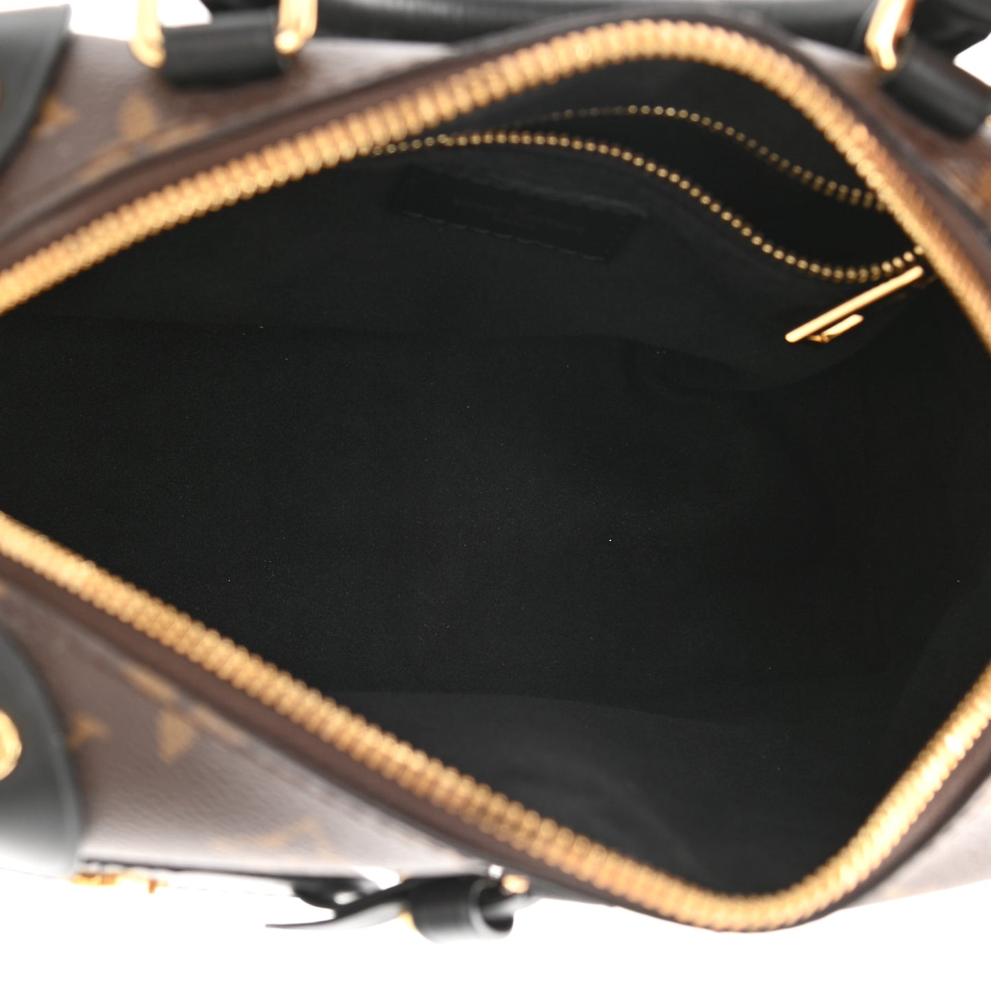 Monogram Petite Malle Souple Black