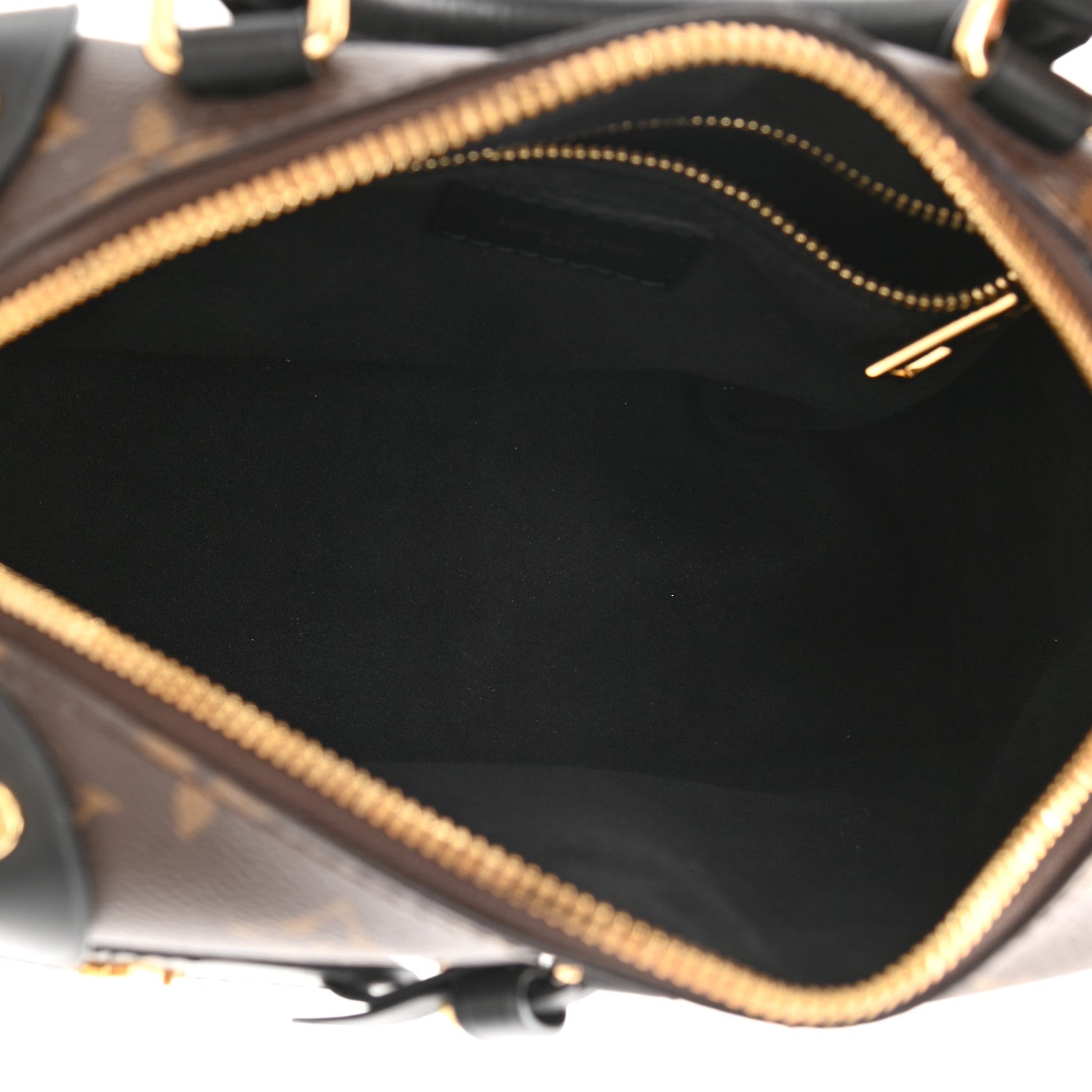 Louis Vuitton Monogram Petite Malle Souple Black 5 of 11
