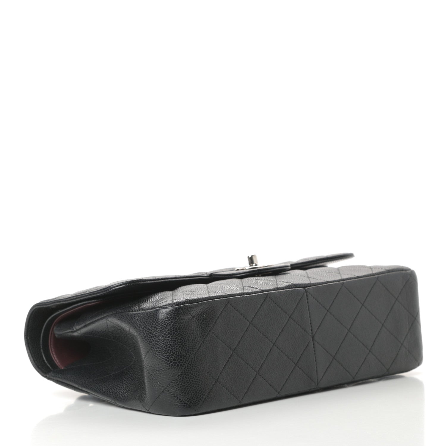 Chanel Caviar Quilted Jumbo Double Flap Black 4 of 14
