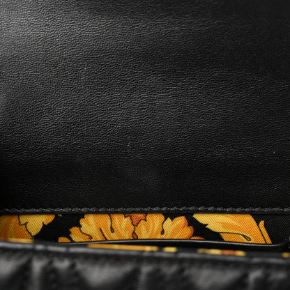 Versace Nappa Quilted Virtus Bag Black 11 of 14