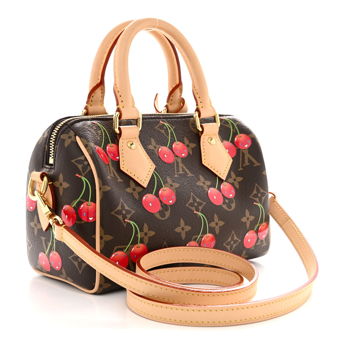 LV X TM Monogram Cerises Speedy Bandouliere 20