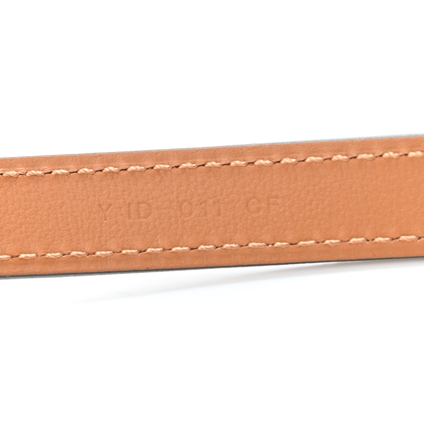 Epsom 15mm Pop H Belt 80 Craie