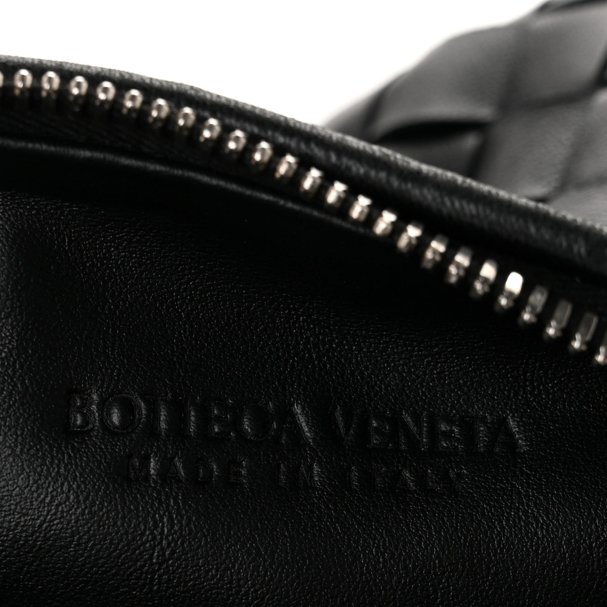 Nappa Intrecciato Mini Jodie Black