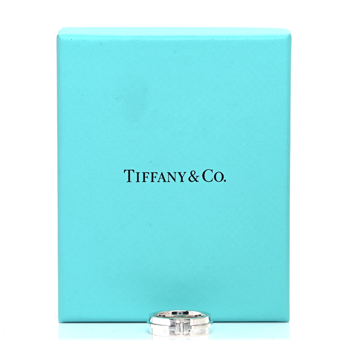 Tiffany Sterling Silver T Two Ring 52 6 5 of 5