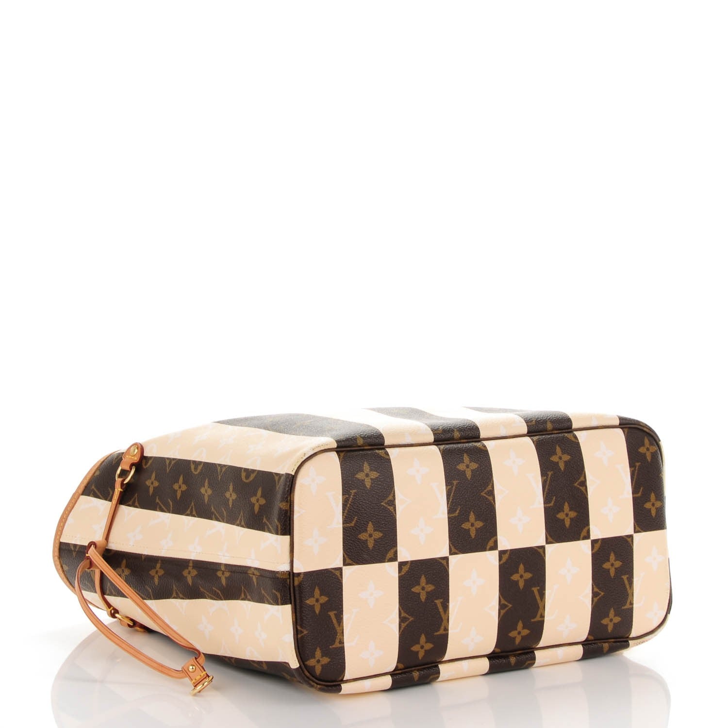 Louis Vuitton Monogram Rayures Neverfull MM 4 of 9