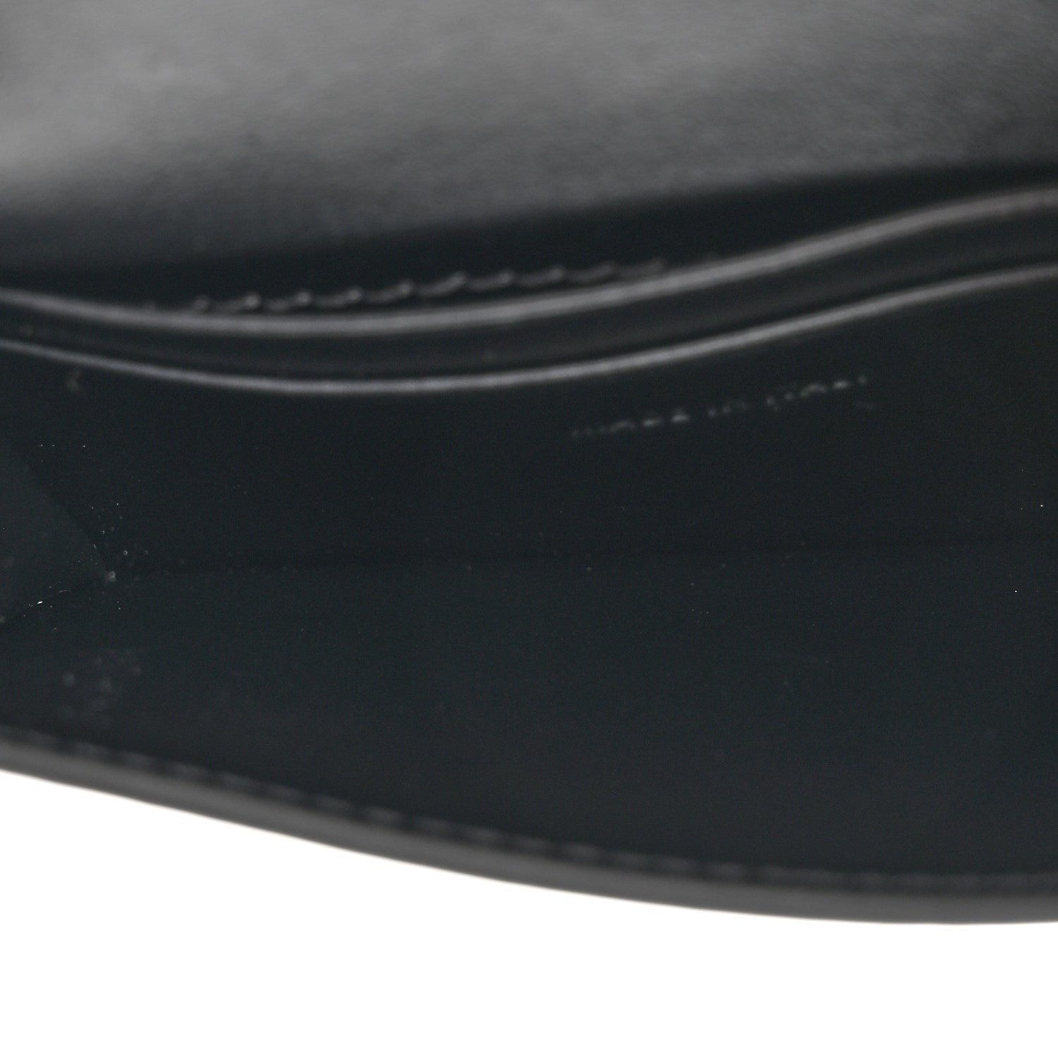 Celine Shiny Smooth Calfskin Triomphe Card Holder Black 5 of 8