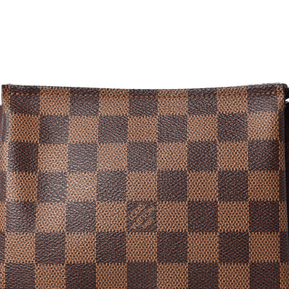 Louis Vuitton Damier Ebene Trousse Make Up Bag Pochette 9 of 9