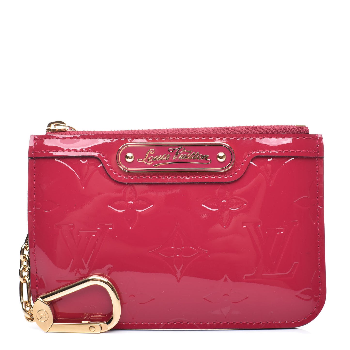 Vernis Key Pouch Rose Indien