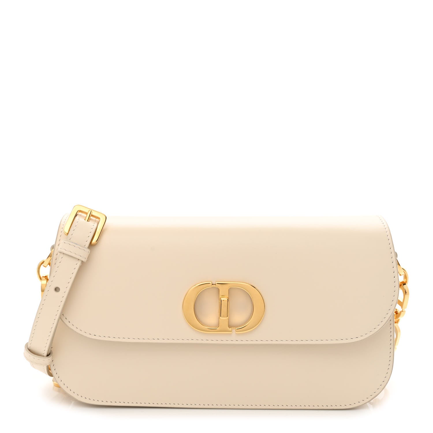 Christian Dior Box Calfskin 30 Montaigne Avenue Bag Dusty Ivory 1 of 10