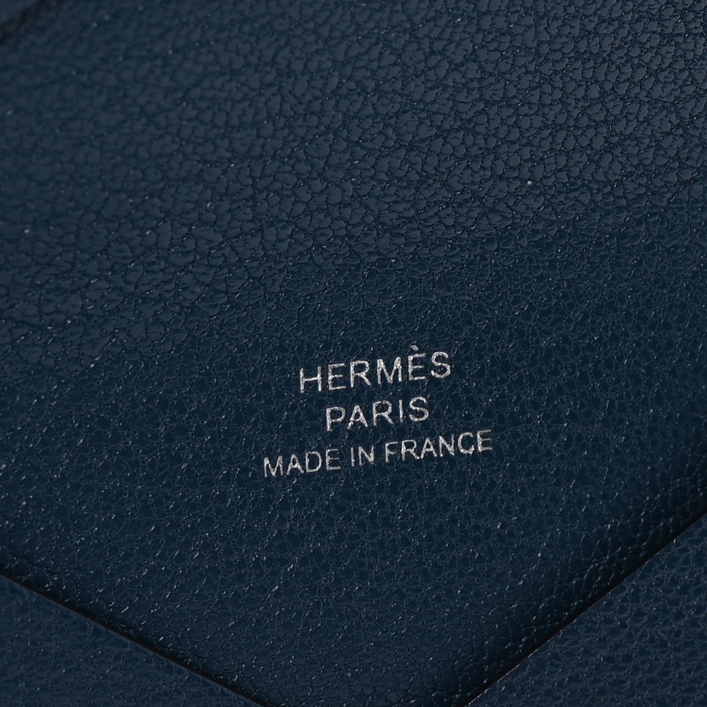 Chevre Chamkila Calvi Card Case Deep Bleu