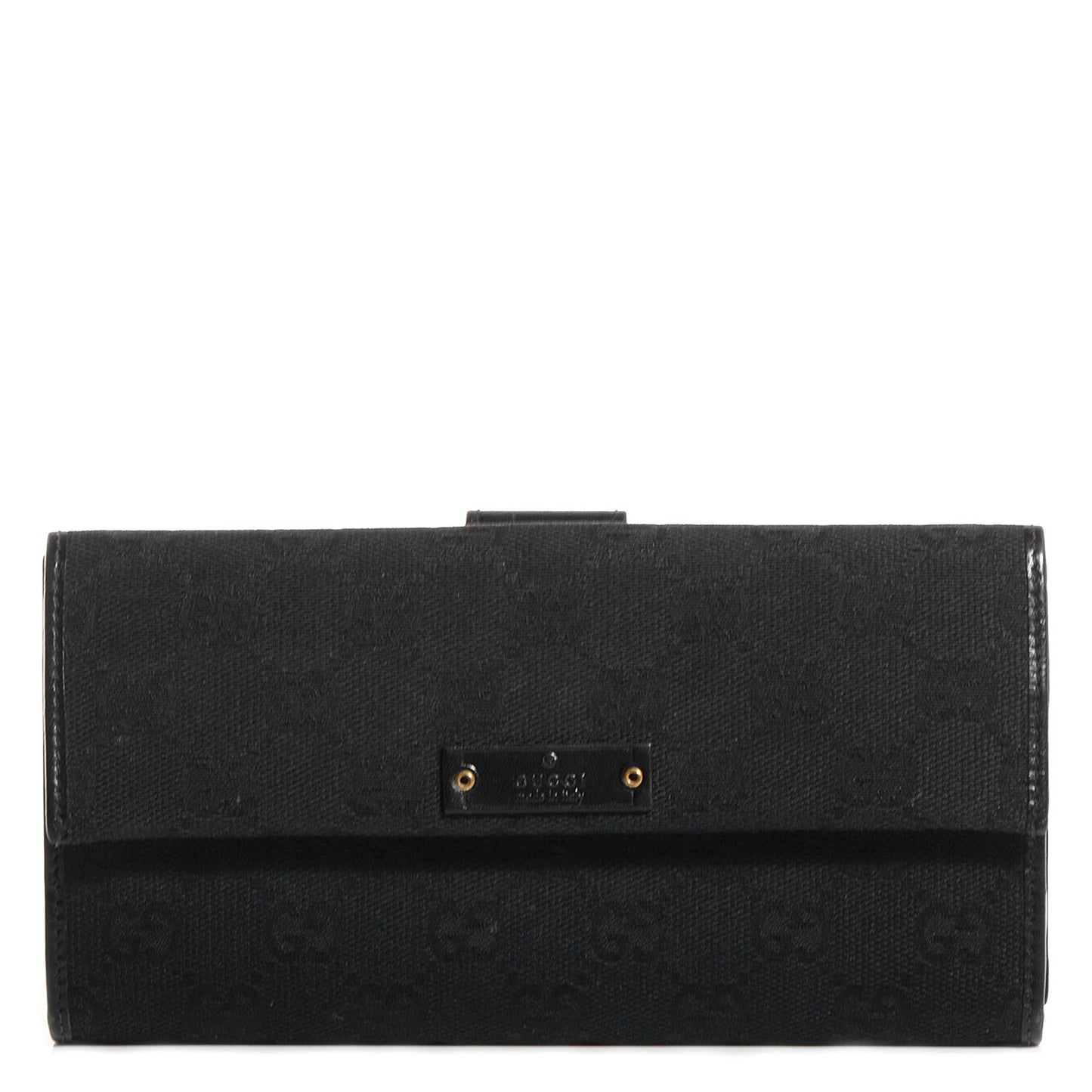 Monogram Continental Wallet Black