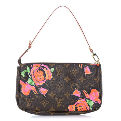 Louis Vuitton Monogram Roses Pochette Accessories 1 of 9