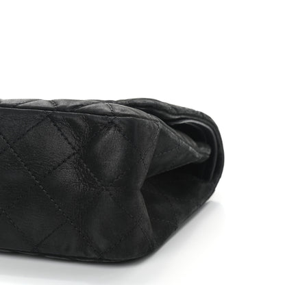 Chanel Iridescent Calfskin Quilted 2.55 Reissue 227 Flap Black 8 of 10