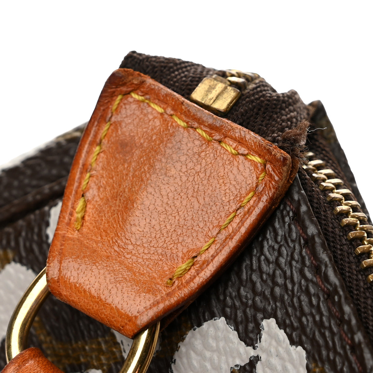 Monogram Graffiti Pochette Accessories Silver