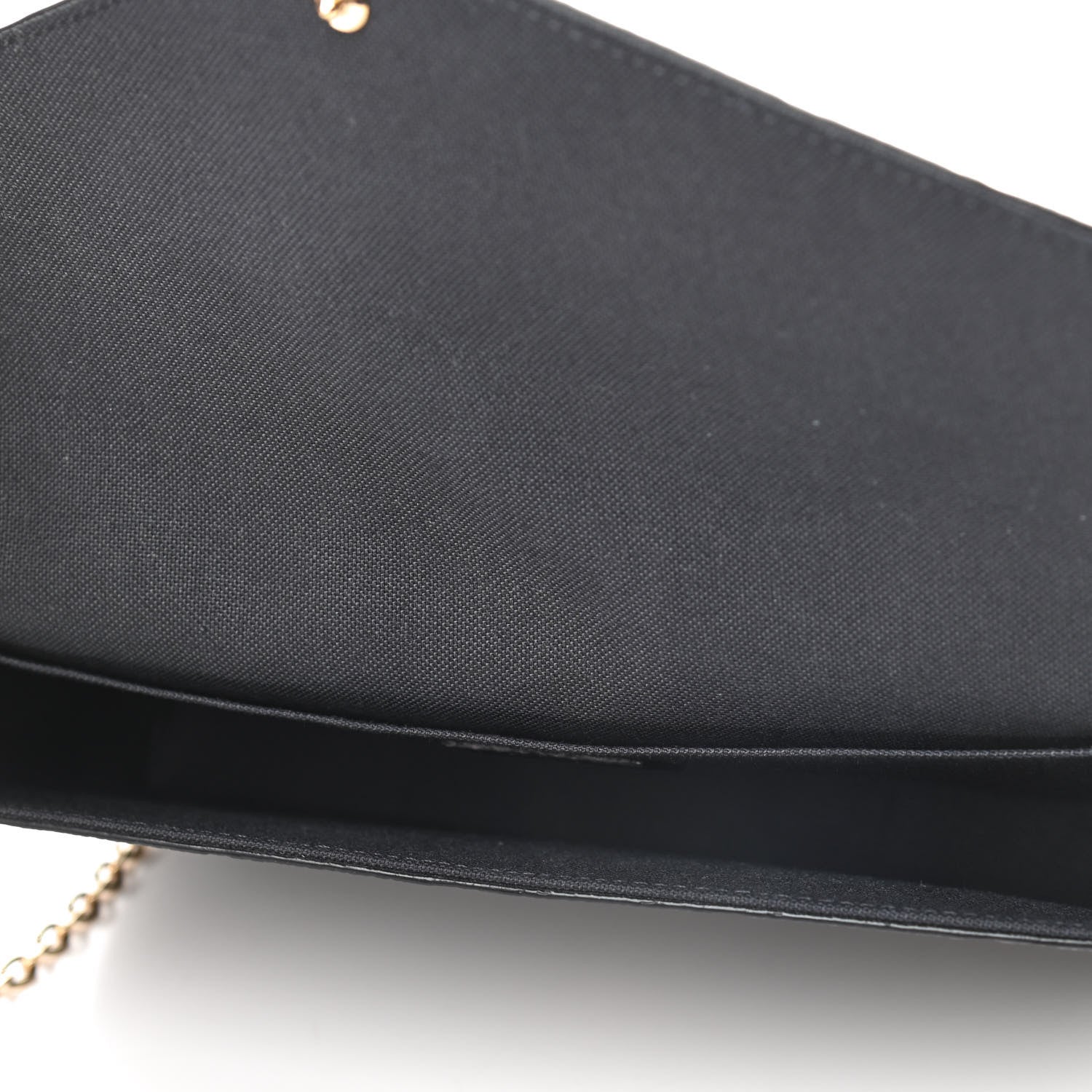 Louis Vuitton Empreinte Pochette Felicie Chain Wallet Black 8 of 11