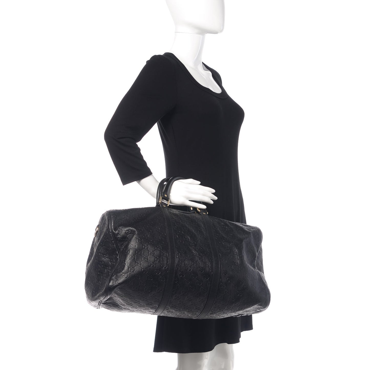 Guccissima Large Joy Boston Black