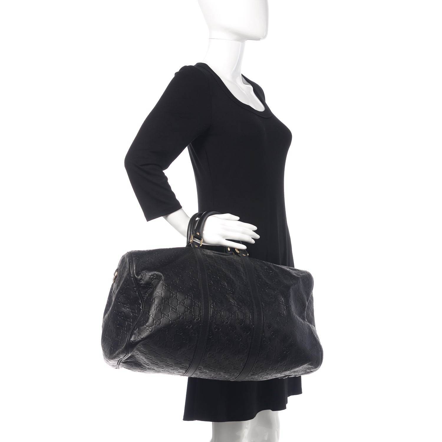Gucci Guccissima Large Joy Boston Black 2 of 14