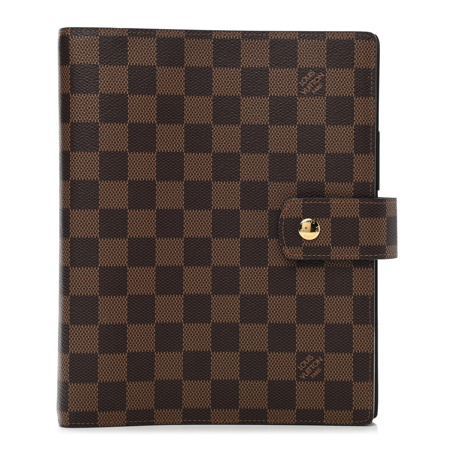 Damier Ebene Large Ring Agenda Cover