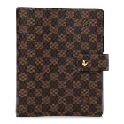 Louis Vuitton Damier Ebene Large Ring Agenda Cover 1 of 6