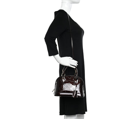 Louis Vuitton Vernis Alma BB Amarante 2 of 11