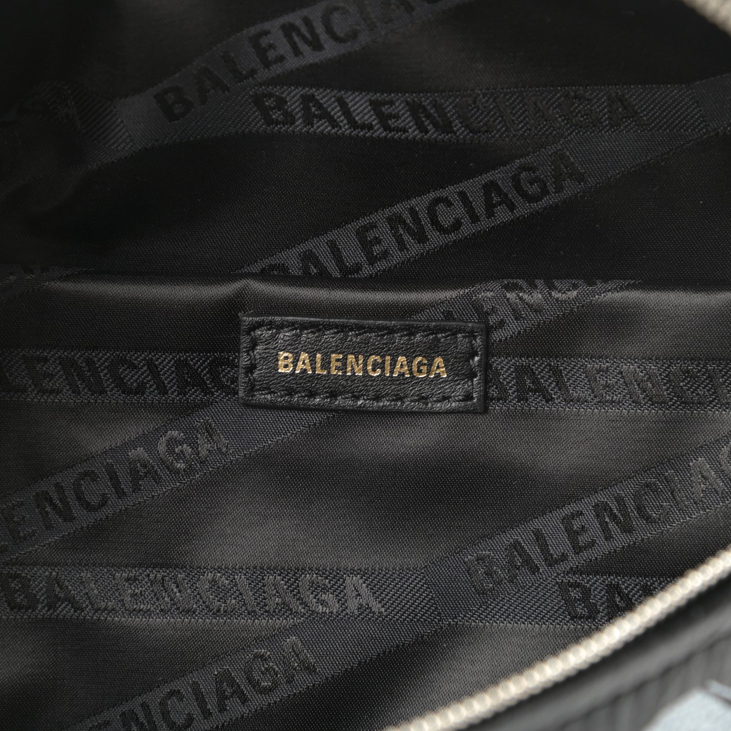 Agneau Arena Graffiti All Over XXS Souvenir Belt Bag Black White