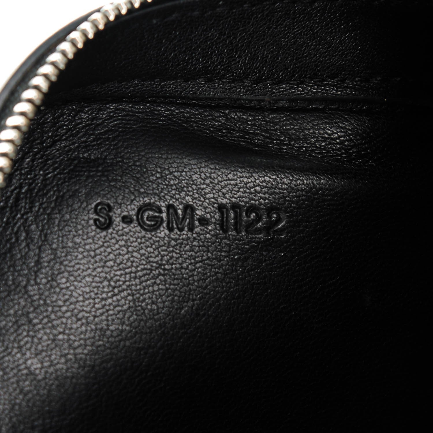 Celine Nappa Side Lock Dragonne Clutch Brown Black 8 of 8