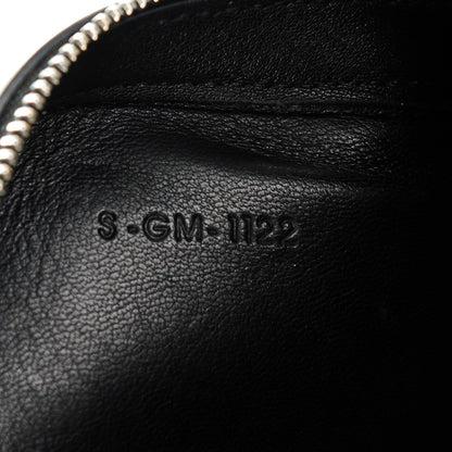 Celine Nappa Side Lock Dragonne Clutch Brown Black 8 of 8